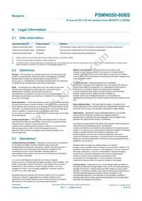 PSMN050-80BS Datasheet Page 12