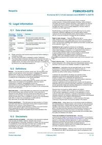 PSMN3R9-60PSQ Datasheet Page 11