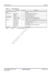 R5F21357CDFP#X4 Datasheet Page 10