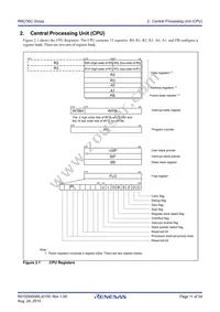 R5F21357CDFP#X4 Datasheet Page 11