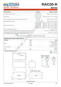 RAC20-24SK/W Datasheet Page 6