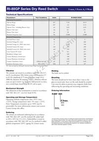 RI-80GP1015 Datasheet Page 2