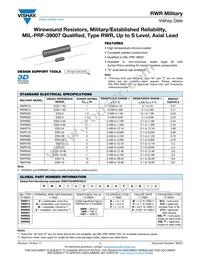 RWR89S0R22FPB12 Datasheet Cover