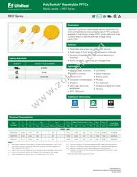 RXEF375K-0.144 Datasheet Cover