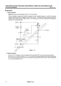 S-1122B55MC-L9OTFU Datasheet Page 14