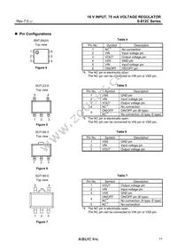 S-812C50AY-B-G Datasheet Page 11