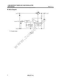 S-814A60AUC-BDYT2G Datasheet Page 2