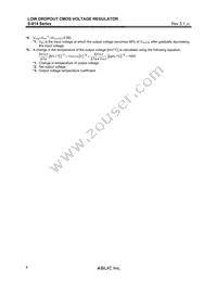 S-814A60AUC-BDYT2G Datasheet Page 8