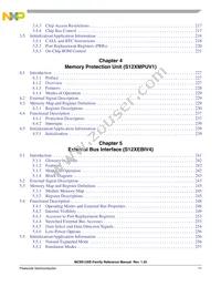 S912XEQ384J3CAL Datasheet Page 11