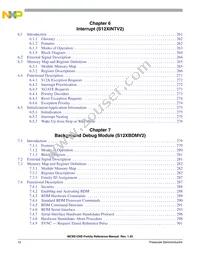 S912XEQ384J3CAL Datasheet Page 12