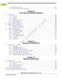 S912XEQ384J3CAL Datasheet Page 13