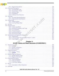 S912XEQ384J3CAL Datasheet Page 14