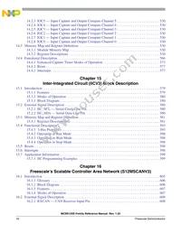 S912XEQ384J3CAL Datasheet Page 16