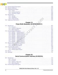 S912XEQ384J3CAL Datasheet Page 18