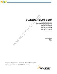 S9S08DV32F1MLH Datasheet Page 5