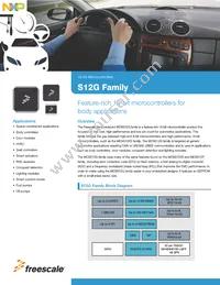 S9S12G128AVLL Datasheet Cover