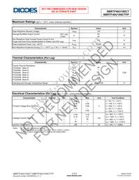 SBRTF40U100CTFP Datasheet Page 2