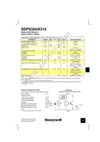 SDP8304-301 Datasheet Page 2