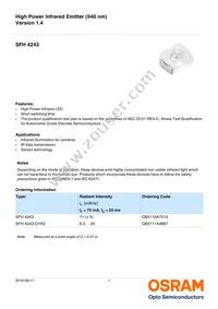 SFH 4243-Q1R2 Datasheet Cover