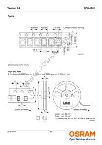 SFH 4243-Q1R2 Datasheet Page 8