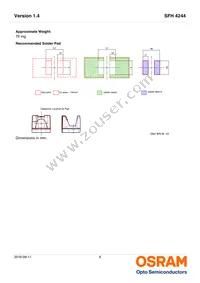 SFH 4244-QR-Z Datasheet Page 6