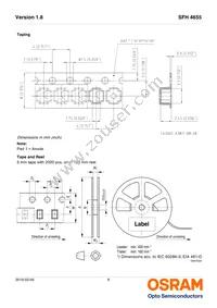 SFH 4655-UV Datasheet Page 8