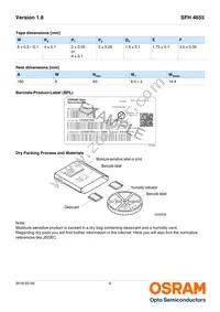 SFH 4655-UV Datasheet Page 9