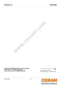 SFH 4655-UV Datasheet Page 13