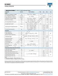 SI1065X-T1-GE3 Datasheet Page 2