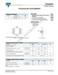 SI4425BDY-T1-GE3 Datasheet Cover