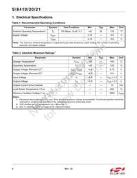 SI8421BB-D-ISR Datasheet Page 4