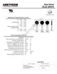 SL22 2R515-AT Datasheet Cover