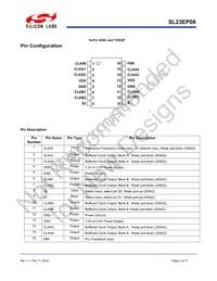 SL23EP08ZC-1T Datasheet Page 2