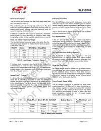 SL23EP08ZC-1T Datasheet Page 3