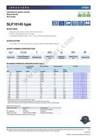 SLF10145T-3R3N3R7-PF Datasheet Cover