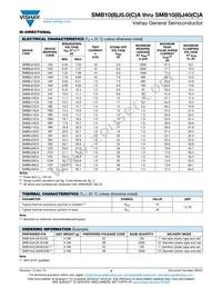 SMB8J9.0CHE3/52 Datasheet Page 3