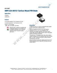 SMP1324-087LF Datasheet Cover