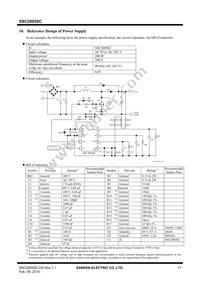 SSC2005SC Datasheet Page 17