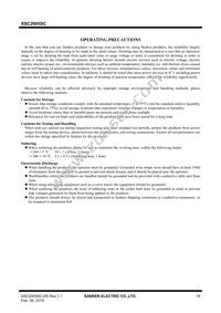 SSC2005SC Datasheet Page 18