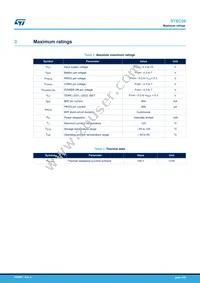STBC08PMR Datasheet Page 4