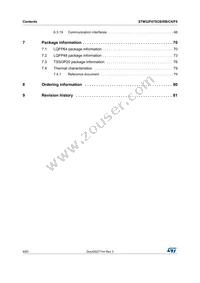 STM32F070RBT6TR Datasheet Page 4