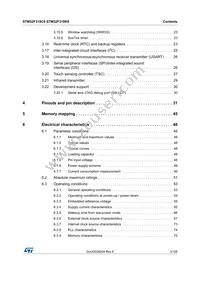 STM32F318C8Y6TR Datasheet Page 3