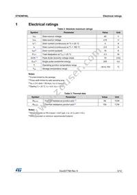 STN3NF06L Datasheet Page 3