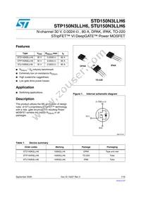 STP150N3LLH6 Datasheet Cover
