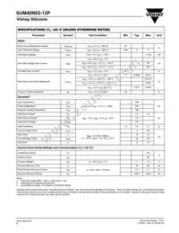 SUM40N02-12P-E3 Datasheet Page 2