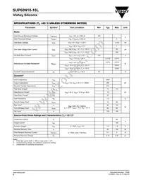 SUP60N10-16L-E3 Datasheet Page 2