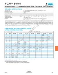 TCNX476M035R0100 Datasheet Page 2