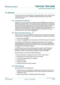 TDA1308AT/N2 Datasheet Page 14
