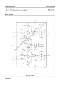 TDA2615/N1 Datasheet Page 3