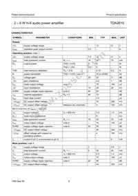 TDA2615/N1 Datasheet Page 6